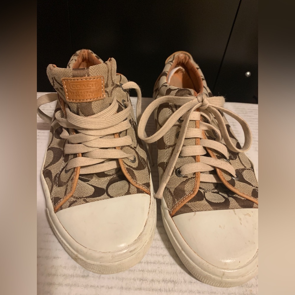 Coach canvas sneakers (Bobbi)